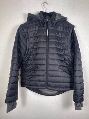 Goodfellow Mens Puffer Jacket with Removable Sleeves. Sz L.